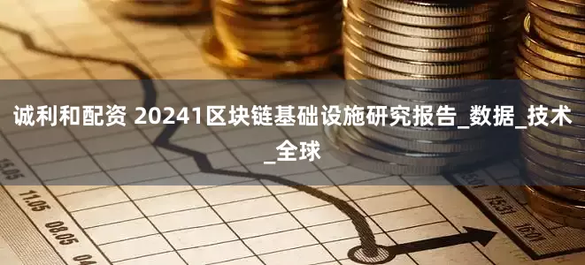 诚利和配资 20241区块链基础设施研究报告_数据_技术_全球